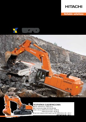 Raupenbagger Hitachi ZX870LCH-5B