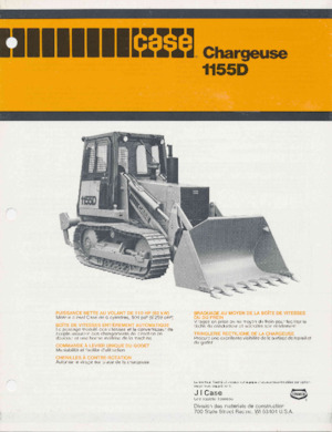 Laderaupen Case 1155D