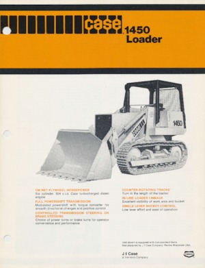 Laderaupen Case 1450 