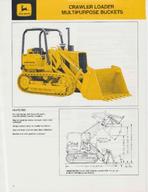 Laderaupen John Deere Construction 450 C