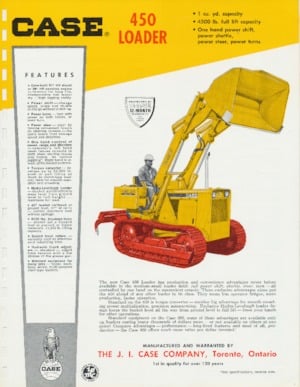 Laderaupen Case 450