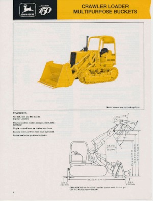 Laderaupen John Deere Construction 455 E
