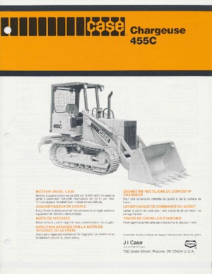 Laderaupen Case 455C 