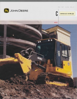 Laderaupen John Deere Construction 605 C