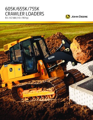 Laderaupen John Deere Construction 605K