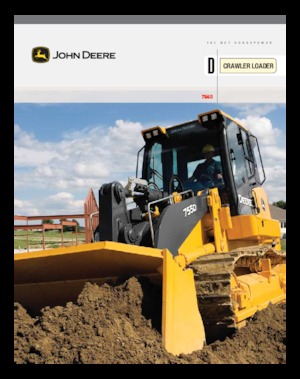 Laderaupen John Deere Construction 755 D