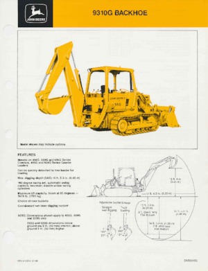 Laderaupen John Deere Construction 9310 G