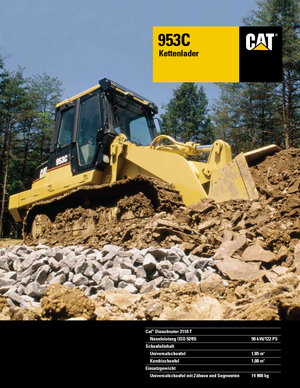 Laderaupen Caterpillar 953 C