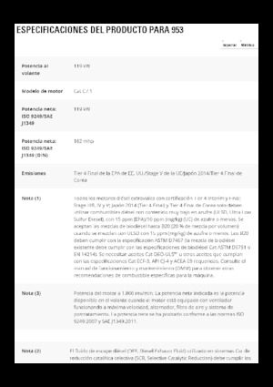 Laderaupen Caterpillar 953