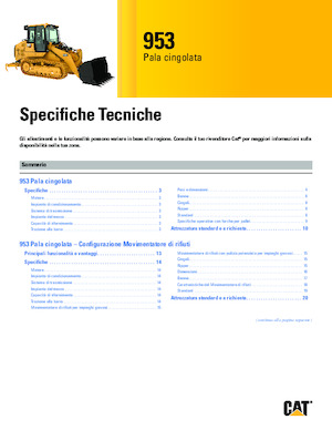 Laderaupen Caterpillar 953
