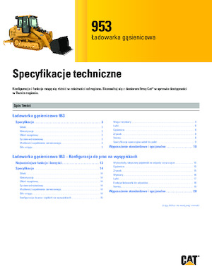 Laderaupen Caterpillar 953