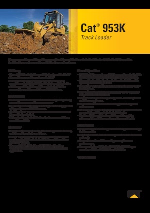 Laderaupen Caterpillar 953K