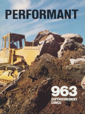 Laderaupen Caterpillar 963