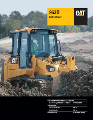 Laderaupen Caterpillar 963D