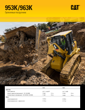 Laderaupen Caterpillar 953K