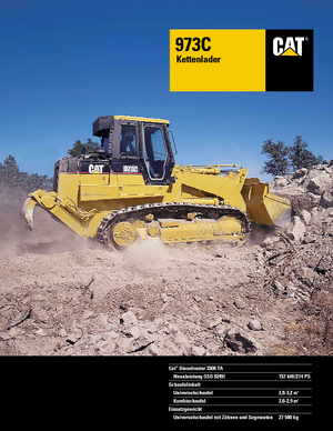 Laderaupen Caterpillar 973 C
