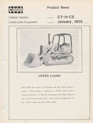 Laderaupen Case JD555 