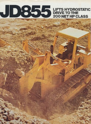 Laderaupen John Deere Construction JD855