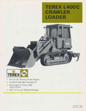 Laderaupen Terex L400C