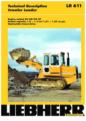 Laderaupen Liebherr LR 611 M