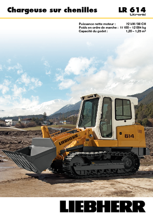 Laderaupen Liebherr LR 614