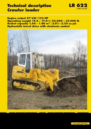 Laderaupen Liebherr LR 622