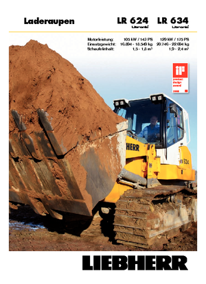 Laderaupen Liebherr LR 634