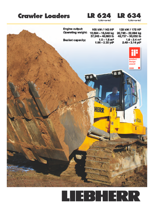 Laderaupen Liebherr LR 634