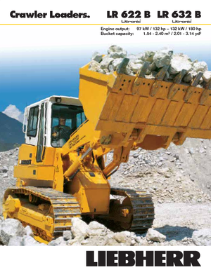 Laderaupen Liebherr LR 632 B