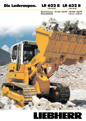 Laderaupen Liebherr LR 632 B