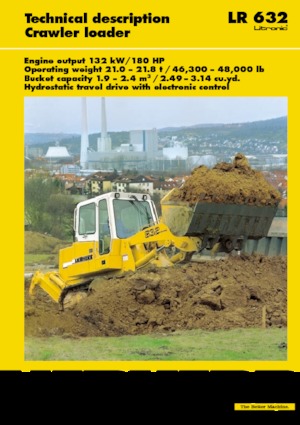 Laderaupen Liebherr LR 632