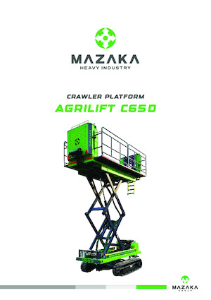 Scherenbühnen auf Raupen MAZAKA C 65 D 
