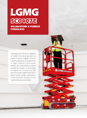 Scherenbühnen auf Raupen LGMG  SC1532E