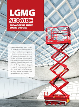 Scherenbühnen auf Raupen LGMG  SC0610E