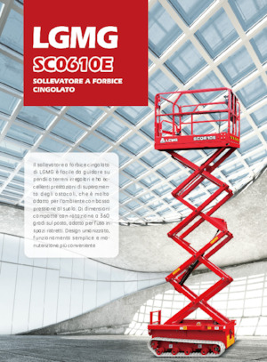 Scherenbühnen auf Raupen LGMG  SC0610E