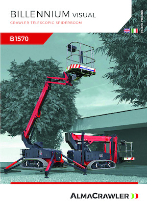 Teleskoparbeitsbühnen auf Raupen Almac B1570 VISUAL ETS
