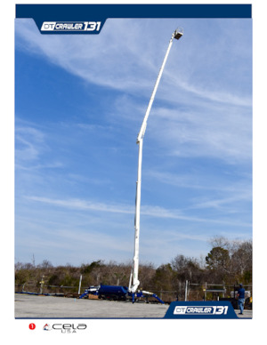 Teleskoparbeitsbühnen auf Raupen CELA DT131 Spyder