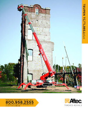 Teleskoparbeitsbühnen auf Raupen TEUPEN TC98SJ plus