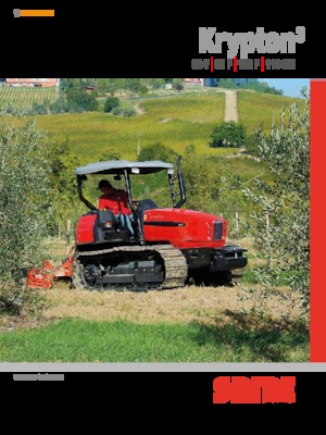 Raupen-Traktoren SAME Krypton³ 80 V M