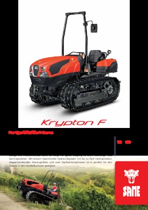 Raupen-Traktoren SAME Krypton F 100 