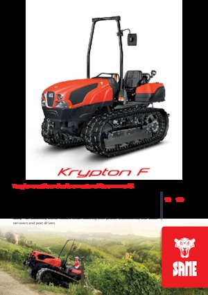 Raupen-Traktoren SAME Krypton F 100 