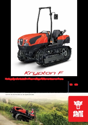 Raupen-Traktoren SAME Krypton F 100 