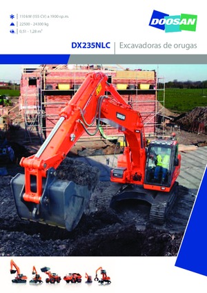Raupenbagger Doosan DX235NLC