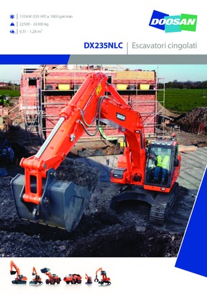 Raupenbagger Doosan DX235NLC