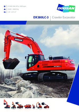 Raupenbagger Doosan DX380LC-3