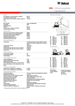 Raupenbagger Bobcat E 60