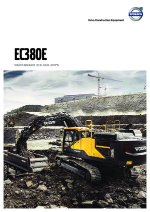 Raupenbagger Volvo EC380ENL