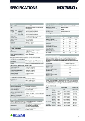 Raupenbagger Hyundai HX380L