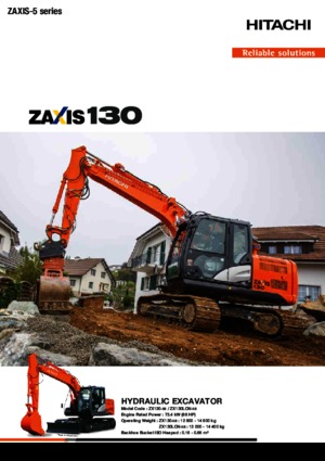 Raupenbagger Hitachi ZX 130 LCN-5 B