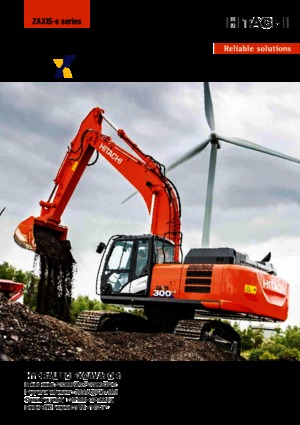 Raupenbagger Hitachi ZX300LC-6